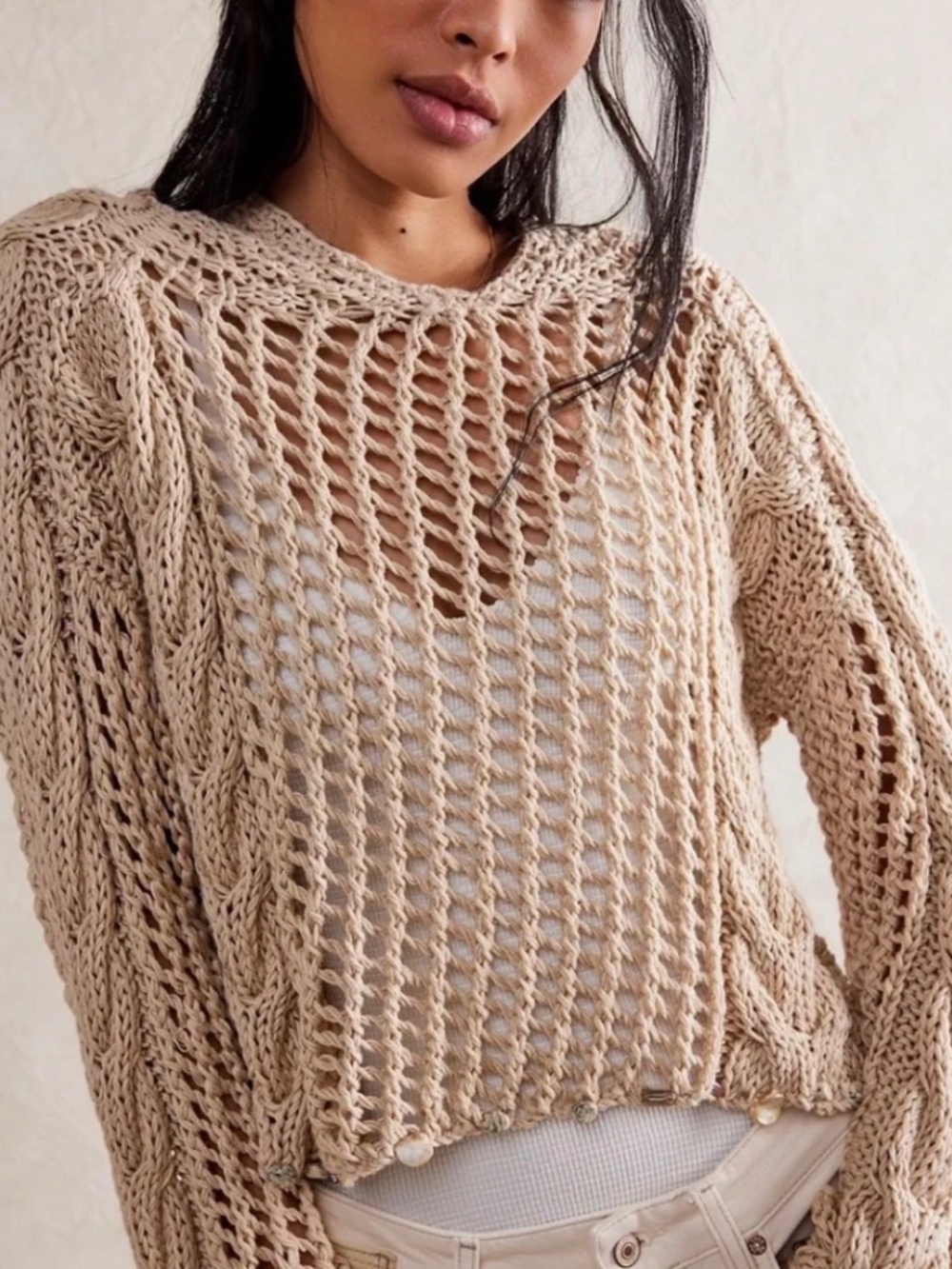 Nigel Preston Crop Hoodie